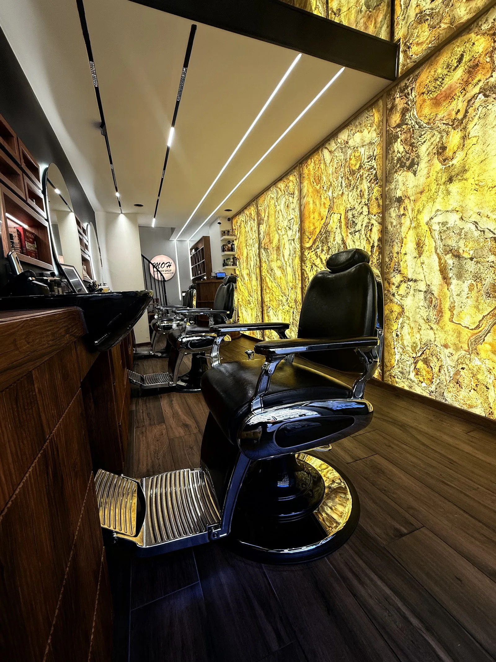 Blick in den Salon